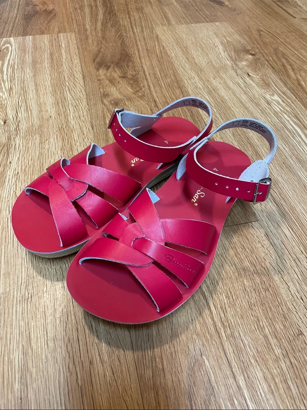 Sun-San Swimmer Sandal in Red Size 4 by Hoy Shoe